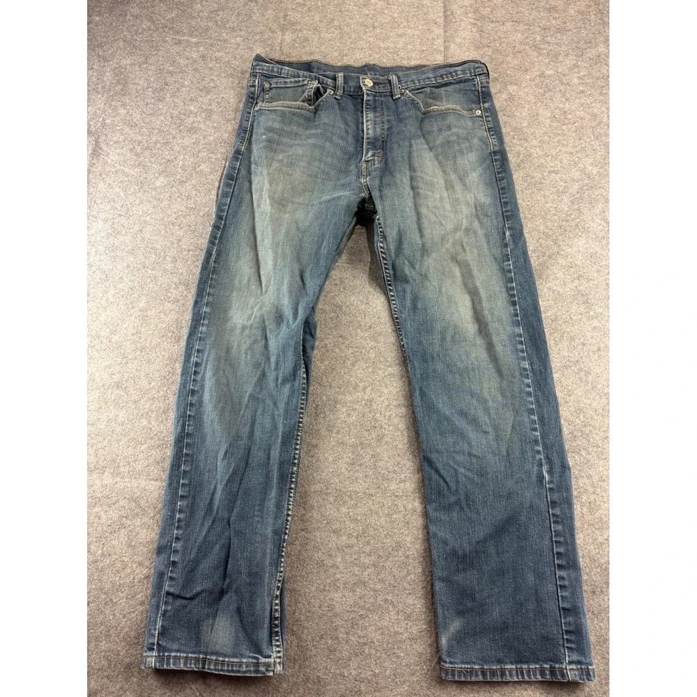 Levis 559 Relaxed Straight Jeans Mens 34x30 Blue Denim Medium Wash Pants